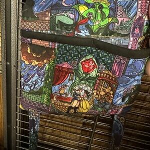 Beauty and the beast cross body bag